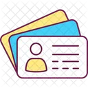 Visiting cards  Icon