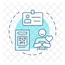 Access Control Visitor Icon