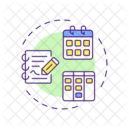 Visitor scheduling system  Icon