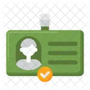 Visitor Card  Icon