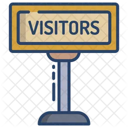 Visitors board  Icon