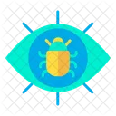 Visualizzare Bug Virus E Malware Icon