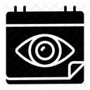 Calendario Vista Monitoreo Icono