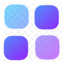 Vista En Cuadricula Icono