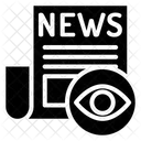 Notizie Visualizza Il Giornale Visualizza La Pagina Delle Notizie Icon