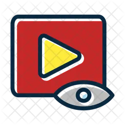 Vistas de vídeo  Icono