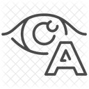 Visual Acuity  Icon