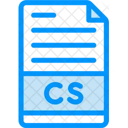 Visual C Source Code File Icon - Download in Dual Tone Style