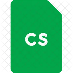 Visual C Source Code File Icon - Download in Flat Style