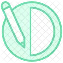 Visual Design Duotone Line Icon Icon
