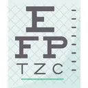Visual Acuity Testing Icône