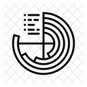 Donnees Visualisation Graphique Icône
