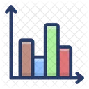 Visualisation Des Donnees Graphique Dequation Graphique De Frequence Icône