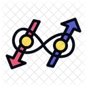 Visualisation De Lintrication Quantique Physique Quantique Technologie Du Futur Symbol
