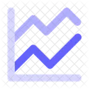 Visualisierungsdiagramm Grafik Diagramm Symbol