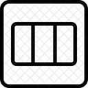 Visualizacao De Coluna Coluna Layout Ícone