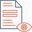 Visualização de dados  Ícone