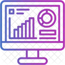 Visualização de dados  Ícone