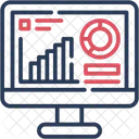Visualização de dados  Ícone