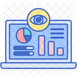 Visualização de dados  Ícone
