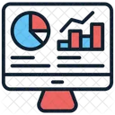 Visualizacao De Dados Dashboard Analise De Dashboard Icon