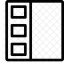 Conteudo Miniatura Layout Ícone