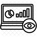 Visualizacion De Datos Analisis Estadisticas Icono