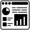 Visualizacion De Datos Cuadros Graficos Icono