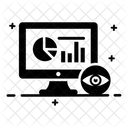 Visualizacion De Datos Monitoreo De Datos Analisis De Datos Icono