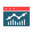 Analisis Estadisticas Infografia Icon