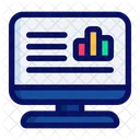 Visualizacion De Datos Panel De Control Analisis Icono