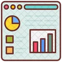 Visualizacion De Datos Cuadros Graficos Icono