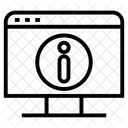 Informacion Pantalla Monitor Icon