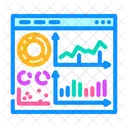 Visualization Dashboard Data Icon