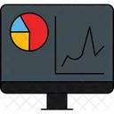 Visualization Data Graphics Reporting Tools Icon