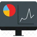 Visualization Data Graphics Reporting Tools Icon