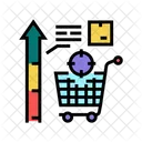 Sales Data Visualization Icon
