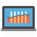 Visualizzazione Dei Dati Analisi Online Analisi Dei Grafici Icon