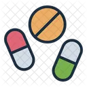 Vitamin Supplement Medicine Icon