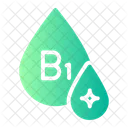 Vitamin B 1 B Nutrient Icon