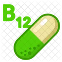 Icon Vitamin B Medicne Health Icon