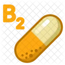 Icon Vitamin B Medicne Health Icon