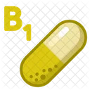 Symbol Vitamin B Medizin Gesundheit Symbol