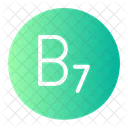 Vitamin B 7  Symbol