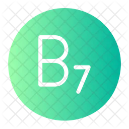 Vitamin B 7  Symbol