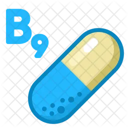 Vitamin B9  Symbol