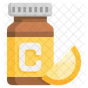 Vitamin C Vitamin Medicine Icon