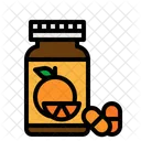 Vitamin C Vitamin Supplement Icon
