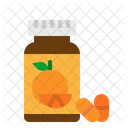 Vitamin C Vitamin Supplement Icon
