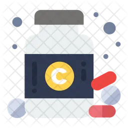 Vitamin C Pills  Icon